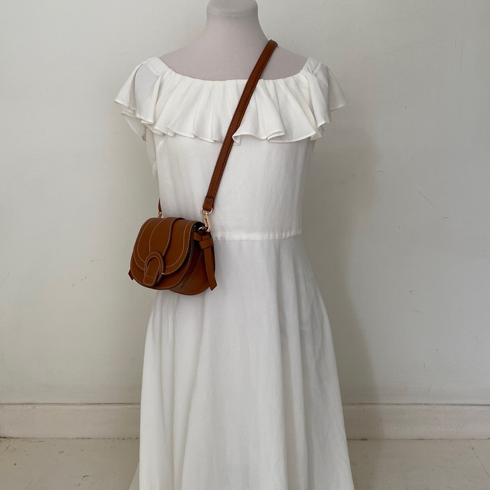 Betsey Johnson Off the Shoulder Midi Dress 👗👗